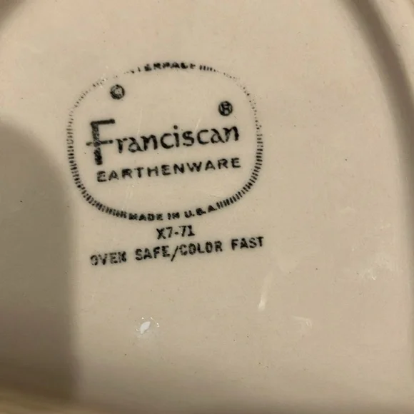 Franciscan Earthenware Desert Rose Bakeware